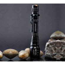 V2-858 2X18650 Rechargeable 500lumens Brightest LED Flashlight